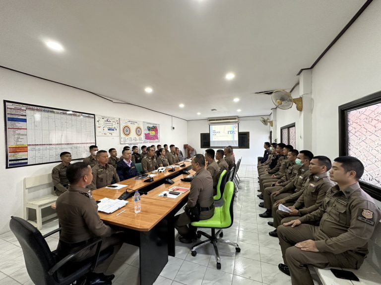 ผกก.สภ.ผักไห่ ประชุมขับเคลื่อนการแบบวัดการรับรู้ของผู้มีส่วนได้ส่วนเสียภายใน (IIT)