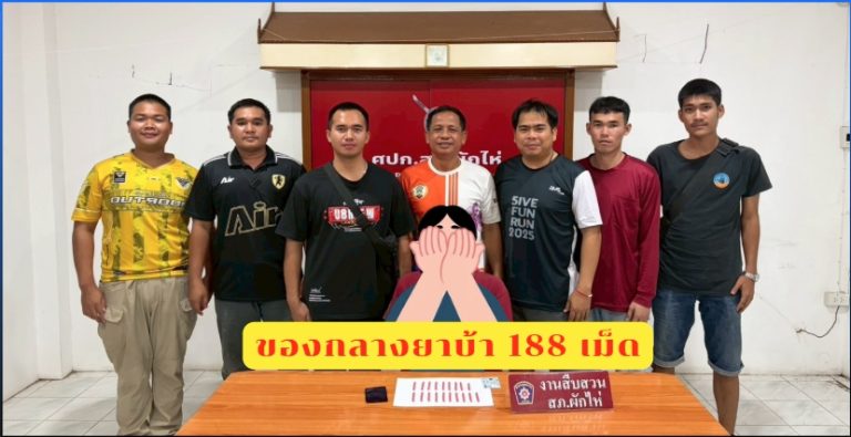 สืบสวนจับกุมยาเสพติด