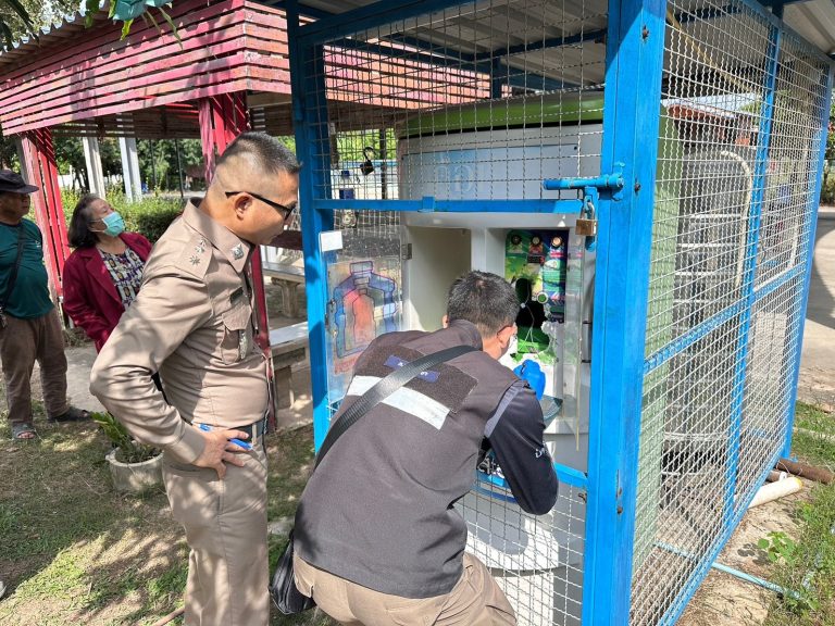 พงส.สภ.ผักไห่ ตรวจสอบสถานที่เกิด